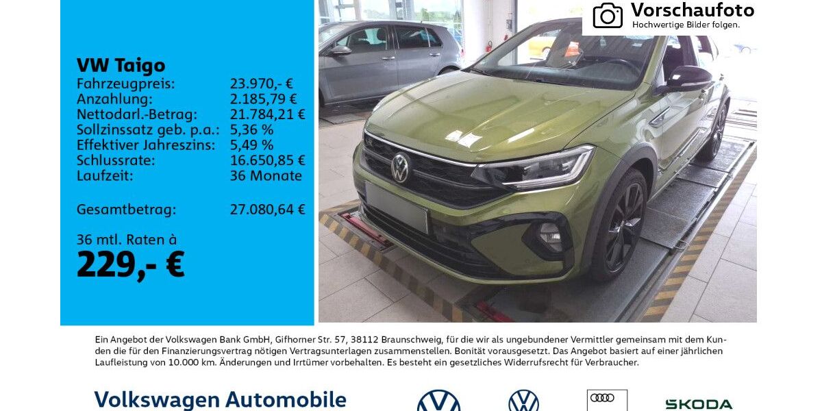 VW Taigo 41.668 km 23.970 &euro; Leipzig 04277