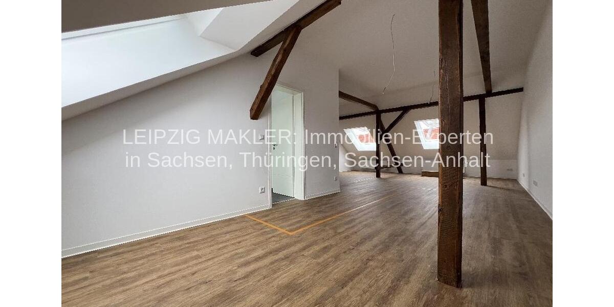 Dachgeschoßwohnung Leipzig Nordost - 3 Zimmer, 65 m&sup2;, 653&euro; | Angebot:26095322