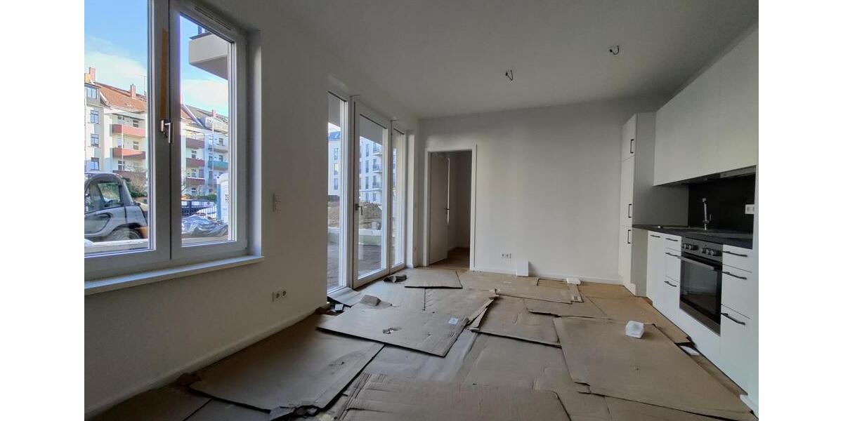 Erdgeschoßwohnung Leipzig Südost - 2 Zimmer, 49 m&sup2;, 639&euro; | Angebot:23794020