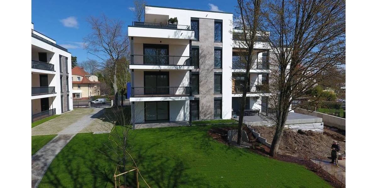 NEUBAU NÄHE RBL STADION mit 5-Zimmern 70m² WOHNEN 2 x TERRASSEN BLICK in den AUENWALD KAMIN 2 x TG-SP 5 zimmer