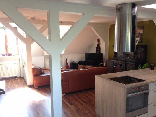 Dachgeschoßwohnung Leipzig Mitte - 2 Zimmer, 80 m&sup2;, 290.000&euro; | Angebot:26481786