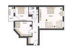 Etagenwohnung Leipzig Gohlis-Süd - 2 Zimmer, 67 m&sup2;, 807&euro; | Angebot:26885986
