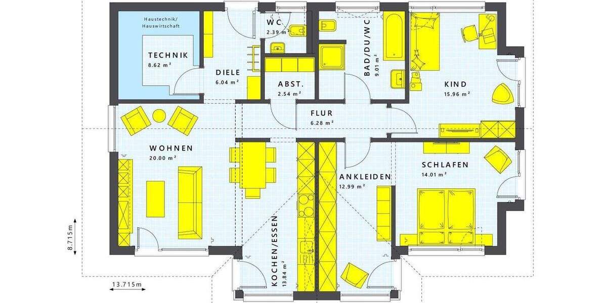 Mehrfamilienhaus, Wohnhaus Markranstädt Meyhen - 4 Zimmer, 101 m&sup2;, 522.196&euro; | Angebot:25800600