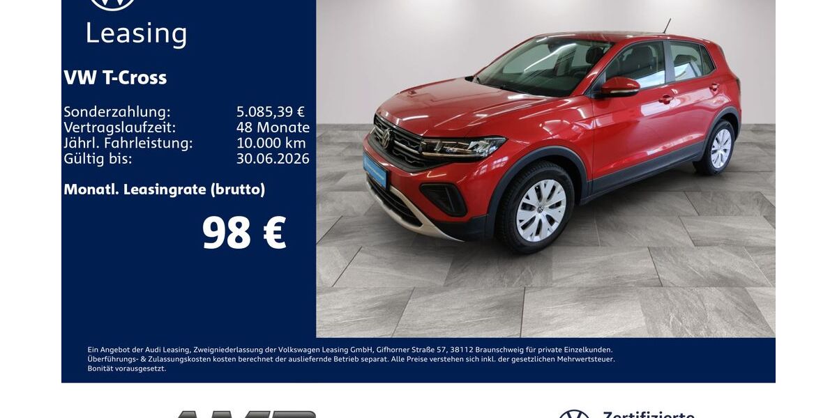 VW T-Cross 13.710 km 19.550 &euro; Borna 04552
