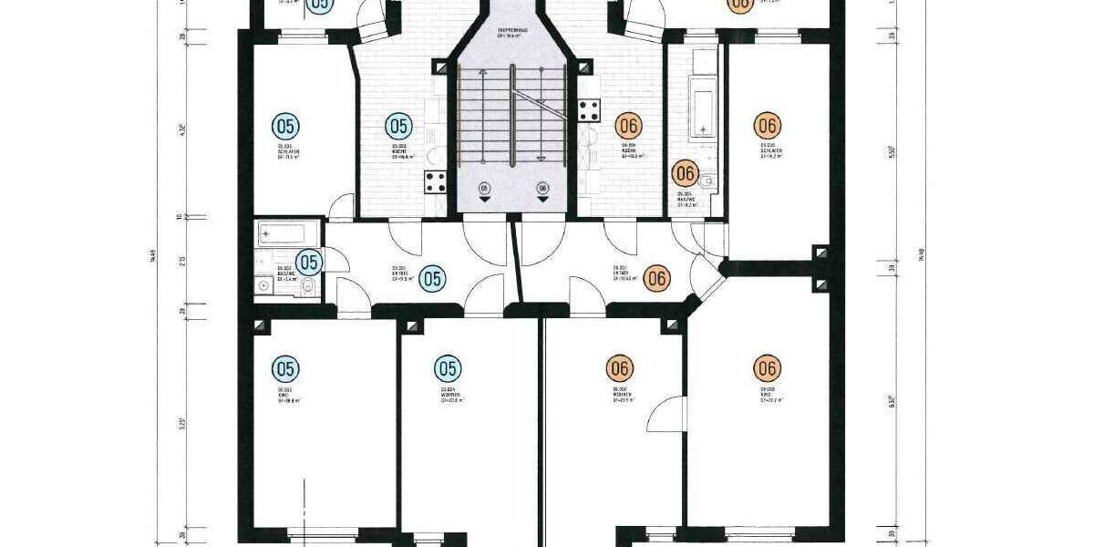 Etagenwohnung Leipzig Nord - 6 Zimmer, 173 m&sup2;, 502.860&euro; | Angebot:26456326