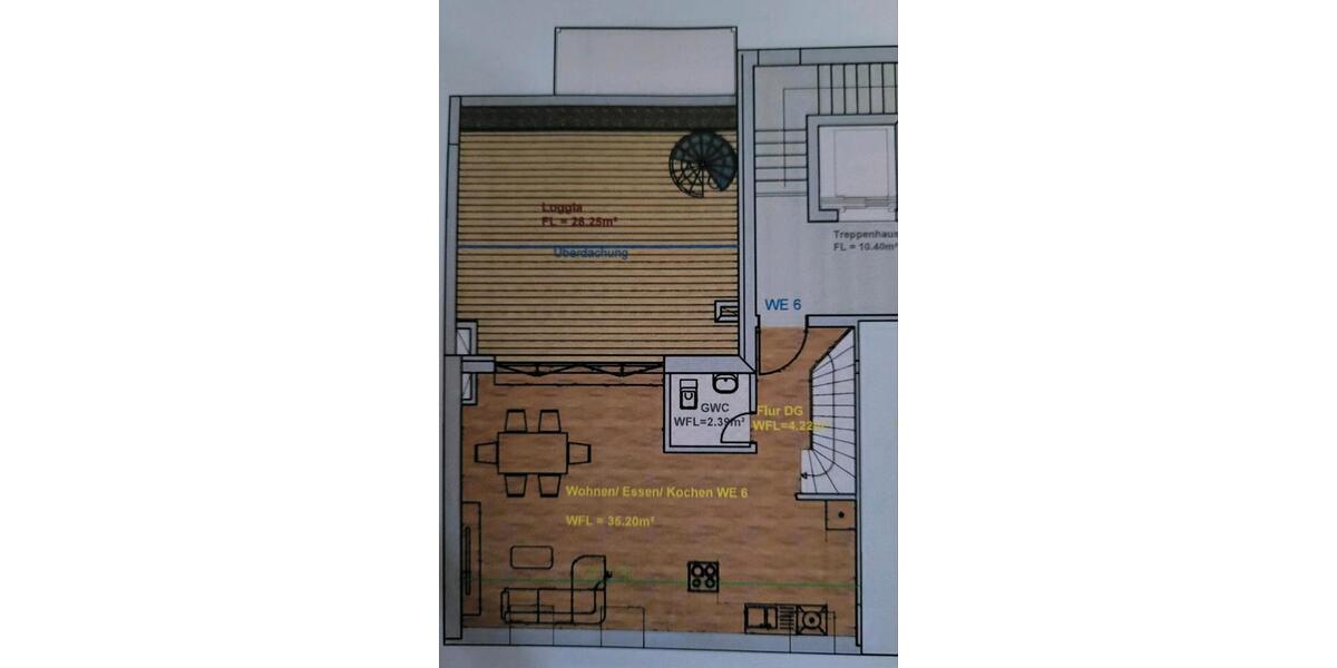 Dachgeschoßwohnung Leipzig Nordost - 4 Zimmer, 140 m&sup2;, 1.990&euro; | Angebot:25895805
