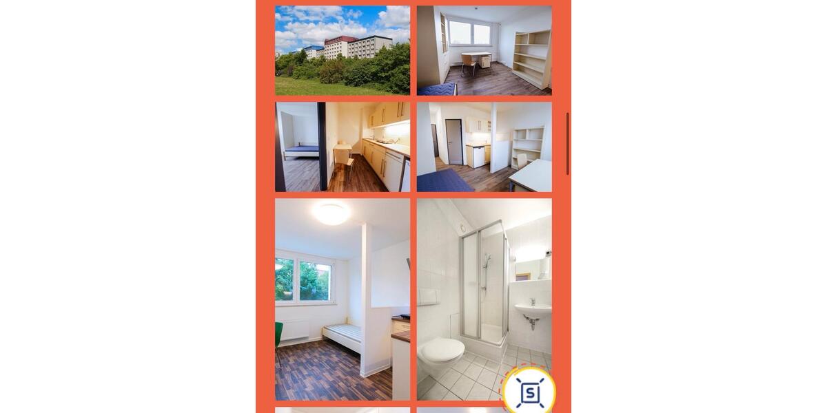 Etagenwohnung Leipzig Altwest - 1 Zimmer, 19 m&sup2;, 405&euro; | Angebot:25648418