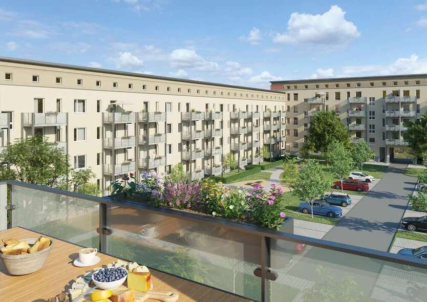Wohnung zum Mieten in Halle 525 € 52.5 m²