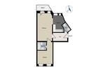 Etagenwohnung Leipzig Zentrum-Süd - 2 Zimmer, 69 m&sup2;, 200.000&euro; | Angebot:26487011