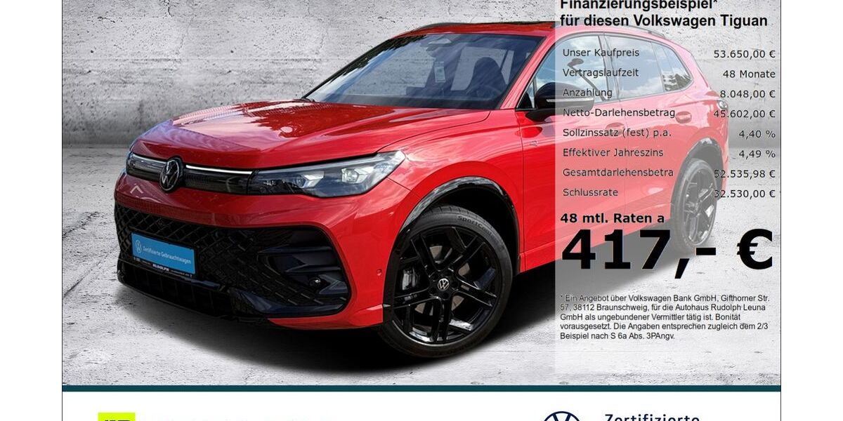 VW Tiguan 8.400 km 48.800 &euro; Leuna 06237