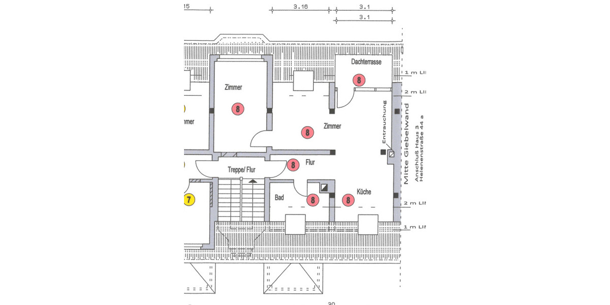 Etagenwohnung Leipzig Dölitz-Dösen - 2 Zimmer, 61 m&sup2;, 143.515&euro; | Angebot:25683620