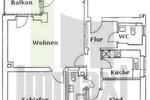 WAHREN + 3 RAUM WOHNUNG + BALKON + GÄSTE WC FREI AM MÄRZ 2026 - Etagenwohnung Leipzig Nordwest | Angebot:24782792