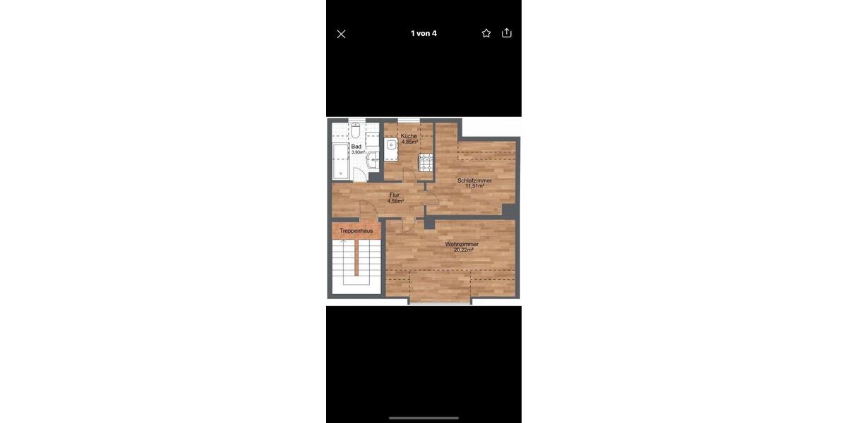 Nachmieter 2 Raum Wohnung 2 zimmer