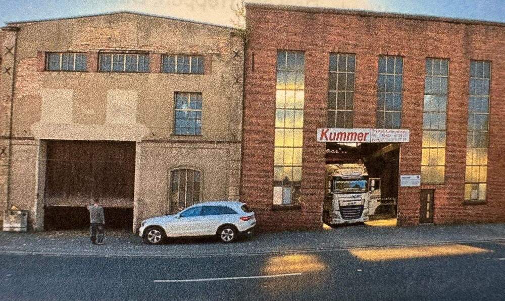 Industriehalle direkt an der B6 zimmer