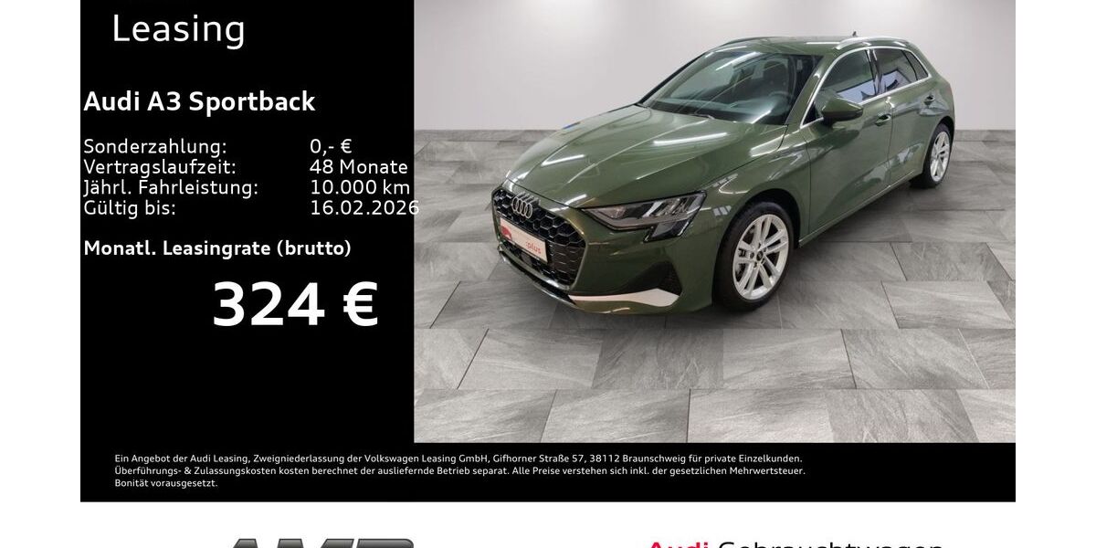 Audi A3 7.420 km 32.480 &euro; Borna 04552