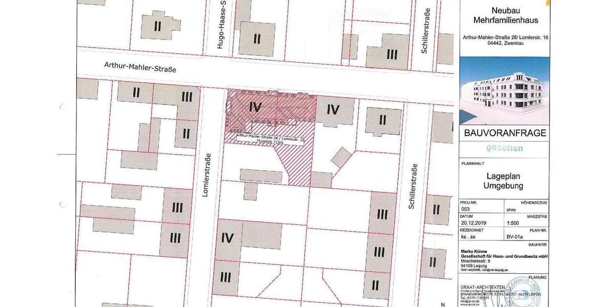 Grundstück mit Projektierung+positiver Bauvoranfrage für ca. 1.500 m² Wohnfläche zimmer