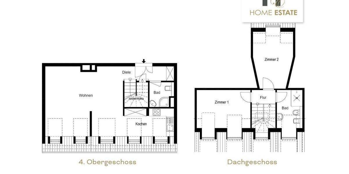 Etagenwohnung Leipzig Südvorstadt - 3 Zimmer, 90 m&sup2;, 390.000&euro; | Angebot:26911513
