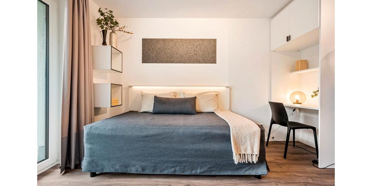 Etagenwohnung Leipzig Süd - 1 Zimmer, 25 m&sup2;, 492&euro; | Angebot:22744119