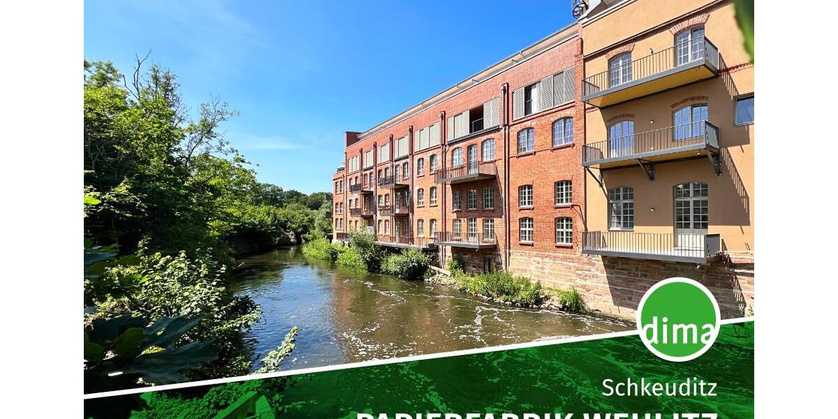 ERSTBEZUG sanierte Papierfabrik | Maisonette-Whg. im DG mit Weitblick, Stellplatz u.v.m. 3 zimmer