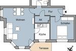 Erdgeschoßwohnung Leipzig Altwest - 2 Zimmer, 57 m&sup2;, 563&euro; | Angebot:26295076