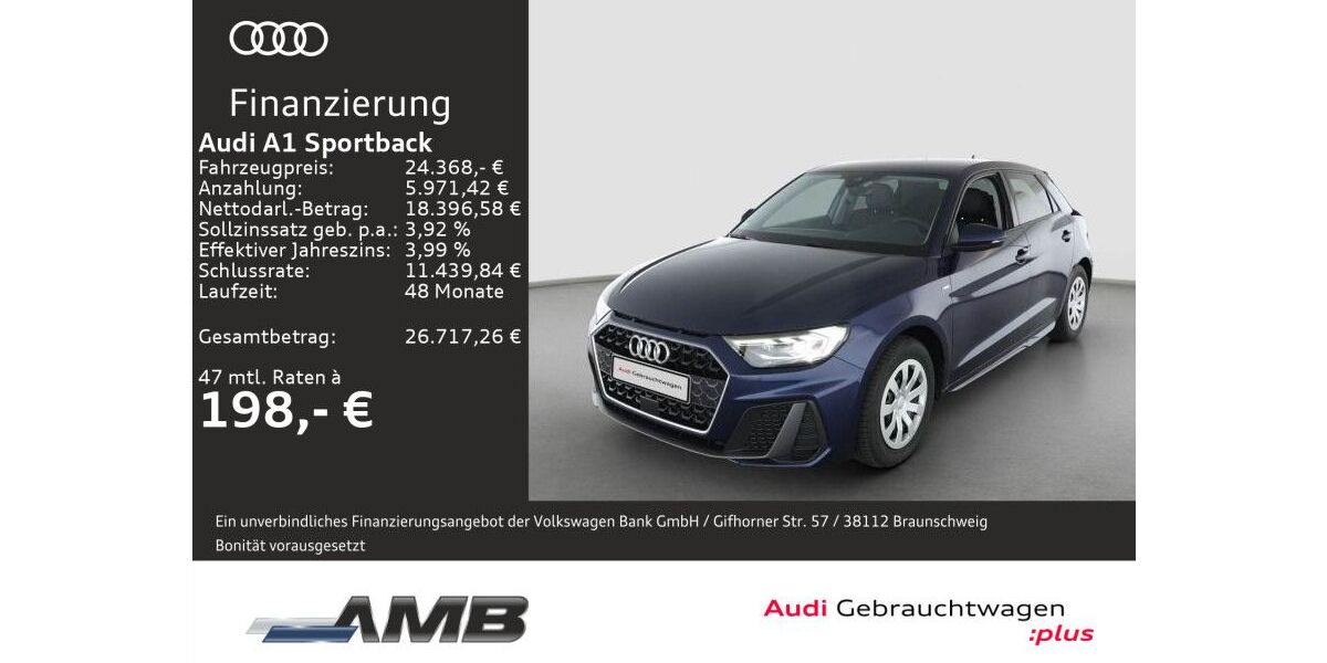 Audi A1 8.080 km 23.780 &euro; Borna 04552