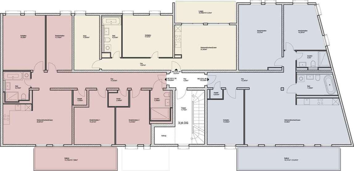 Exklusives Penthouse auf zwei Ebenen – 5 Zimmer, 2 Balkone, 2 Bäder - bald bezugsfertig! 5 zimmer