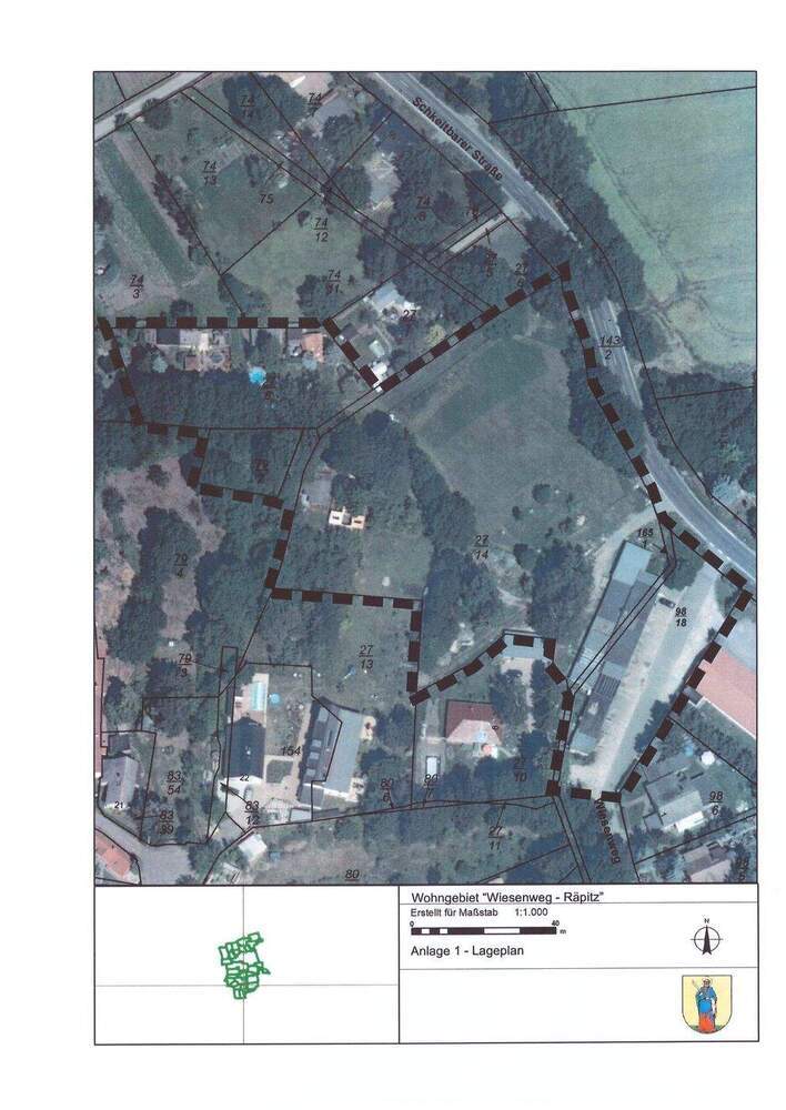 Baubeginn ab Herbst - Grundstücke von 750 m² bis 900 m² am Ortsausgang von Räpitz!