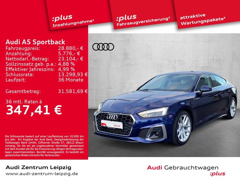 Audi A5 33.177 km 27.990 € Leipzig 04129