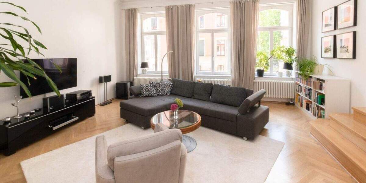 Etagenwohnung Leipzig Zentrum-Nordwest - 4 Zimmer, 177 m&sup2;, 950.000&euro; | Angebot:25684292