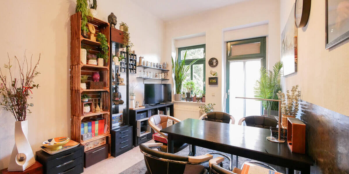 Etagenwohnung Leipzig Schleußig - 3 Zimmer, 81 m&sup2;, 209.000&euro; | Angebot:26170558