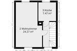 Reihenmittelhaus Leipzig Wahren - 5 Zimmer, 73 m&sup2;, 270.000&euro; | Angebot:26401109
