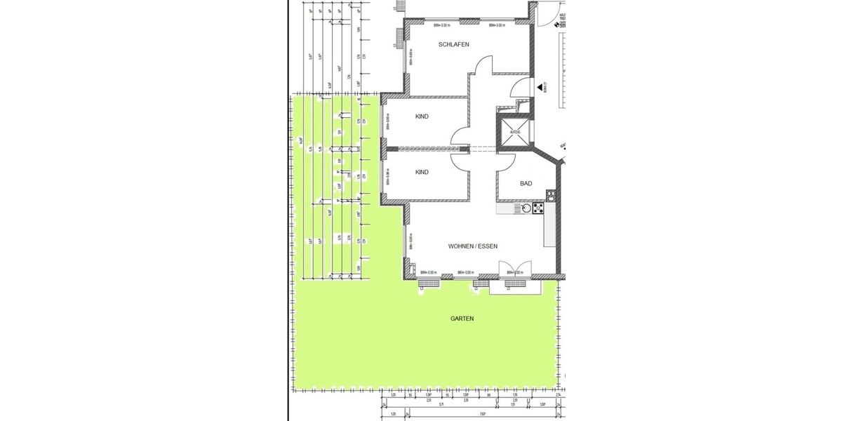 Gewerbe- Wohneinheit mit großem Garten & Stellplatz 4 zimmer