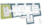 Terrassenwohnung Leipzig Südwest - 2 Zimmer, 58 m&sup2;, 830&euro; | Angebot:26679900