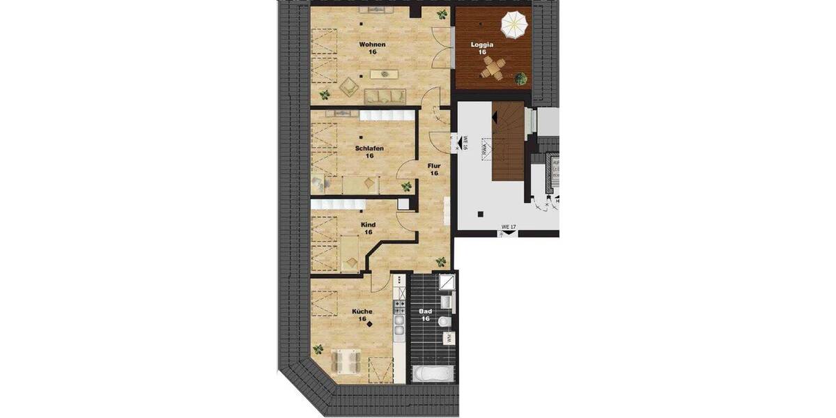 Etagenwohnung Leipzig Volkmarsdorf - 3 Zimmer, 99 m&sup2;, 285.000&euro; | Angebot:26805992