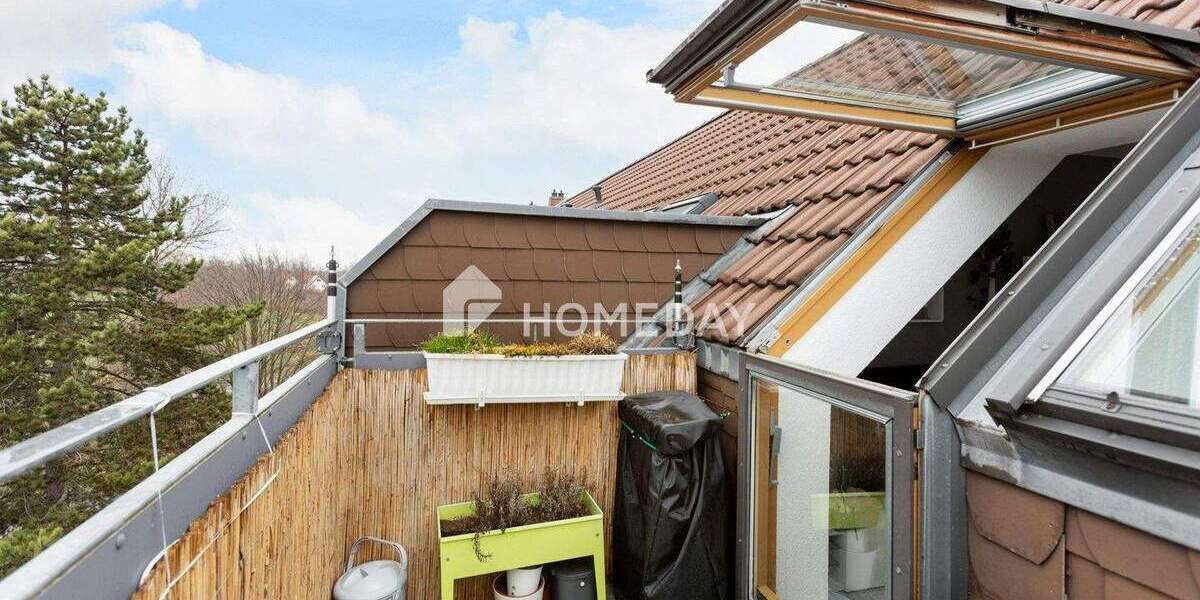 Großzügig & gemütlich: schöne Dachgeschosswohnung mit Balkon & Stellplatz - ruhiges Wohnen in Borna 4 zimmer