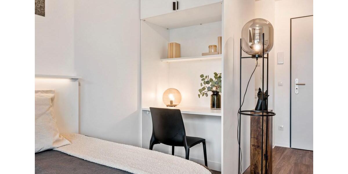 Etagenwohnung Leipzig Süd - 1 Zimmer, 25 m&sup2;, 492&euro; | Angebot:22744119