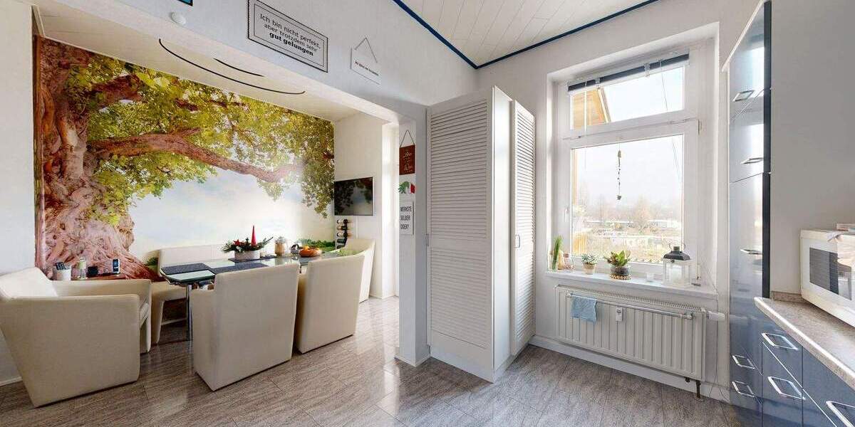 Etagenwohnung Leipzig Mockau-Süd - 3 Zimmer, 78 m&sup2;, 180.000&euro; | Angebot:25681494