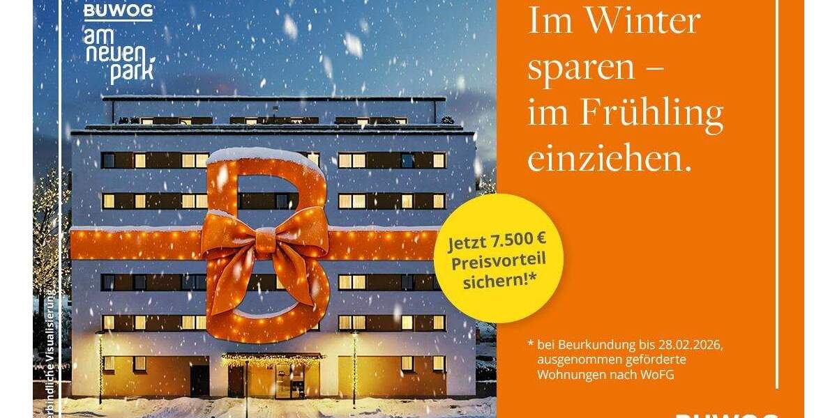Glücklich wohnen auf 104m²! Neubauwohnung mit 4 Zimmern inklusive großem Balkon 4 zimmer
