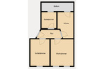 KNAUTKLEEBERG +2 RAUM WOHNUNG + WESTBALKON + AB JULI 2026 - Etagenwohnung Leipzig Knautkleeberg-Knauthain | Angebot:26381340