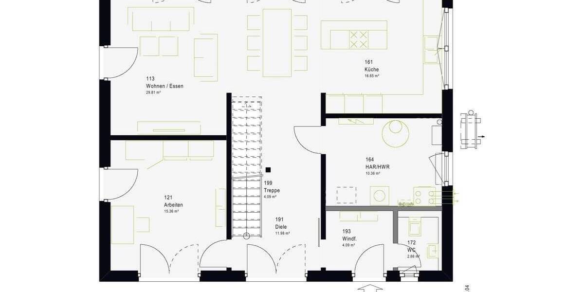 Einfamilienhaus Leipzig Seehausen - 5 Zimmer, 182 m&sup2;, 549.000&euro; | Angebot:26820436