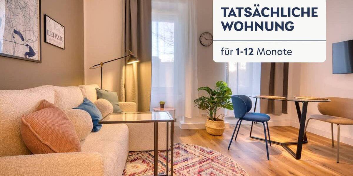 Etagenwohnung Leipzig Schönefeld-Abtnaundorf - 2 Zimmer, 1.757&euro; | Angebot:26634708