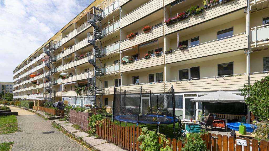 Etagenwohnung Leipzig Grünau-Mitte - 4 Zimmer, 90 m&sup2;, 633&euro; | Angebot:27013764