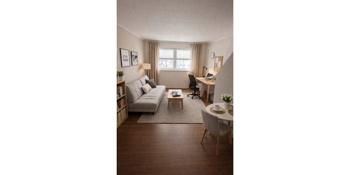 Etagenwohnung Delitzsch - 1 Zimmer, 32 m&sup2;, 320&euro; | Angebot:26790854