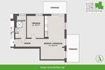 Erdgeschoßwohnung Leipzig Altwest - 2 Zimmer, 87 m&sup2;, 1.479&euro; | Angebot:26283444