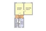 Etagenwohnung Sandersdorf-Brehna Brehna - 2 Zimmer, 47 m&sup2;, 332&euro; | Angebot:26338182