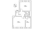 Etagenwohnung Leipzig Süd - 2 Zimmer, 59 m&sup2;, 708&euro; | Angebot:26635755
