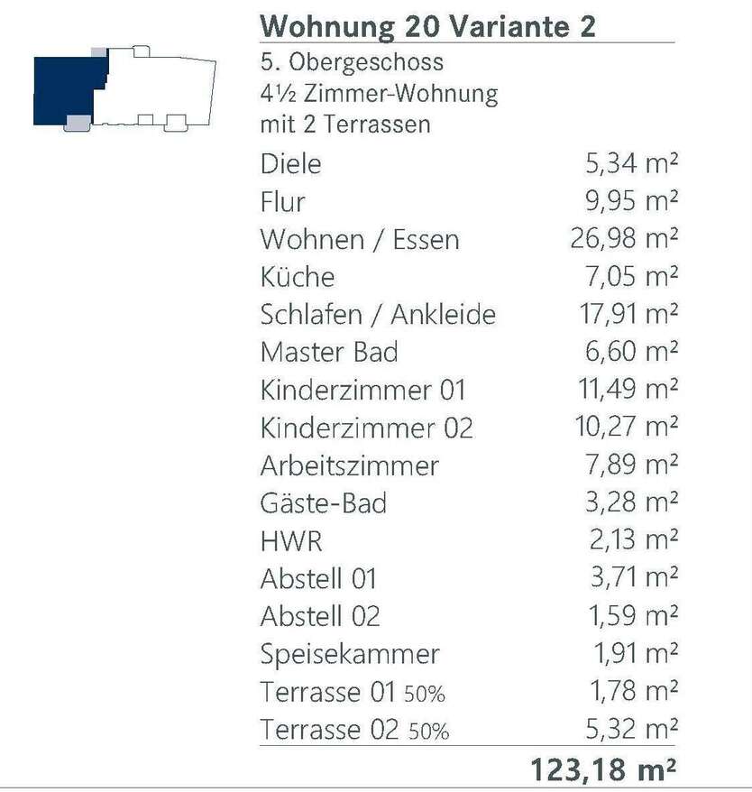 Einziges Neubauprojekt in Schleußig! Wohnung im DG, ca. 123m², 4 12 -Zi. mit 2 Bädern & 2 Terrassen 4.5 zimmer