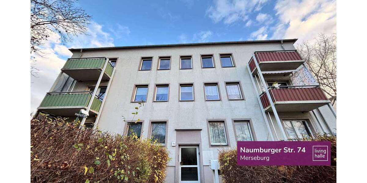 Wohnung zum Mieten in Merseburg 420 € 70 m² 3 zimmer