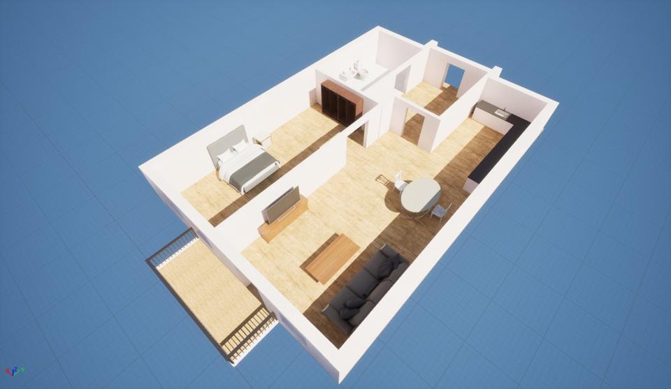 Etagenwohnung Borsdorf - 2 Zimmer, 55 m&sup2;, 99.500&euro; | Angebot:25376012