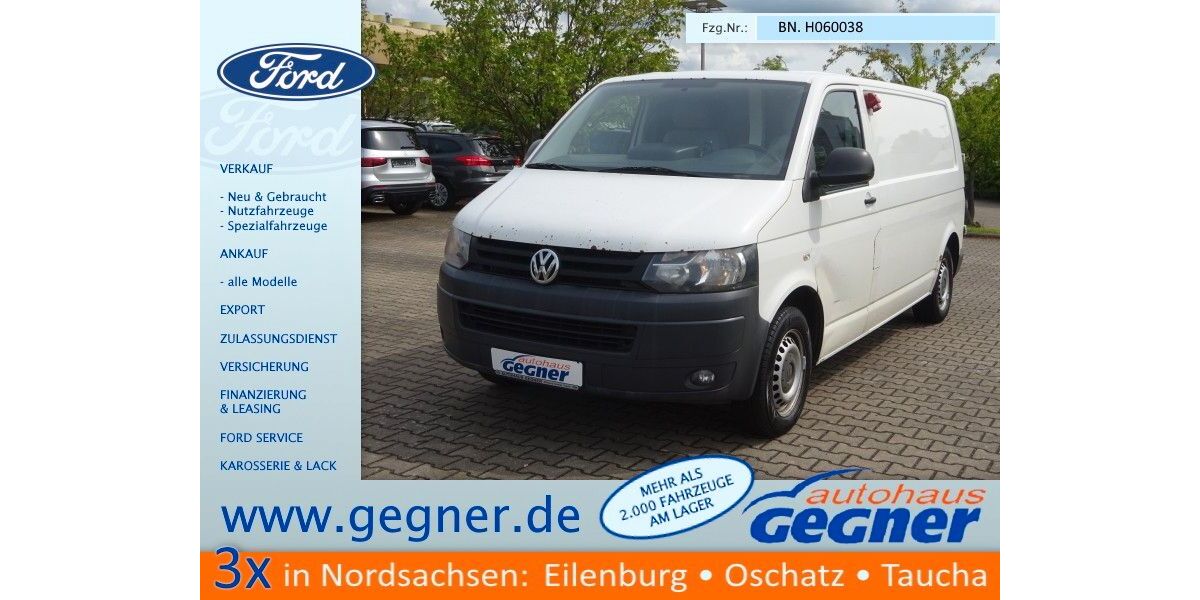 VW T5 Transporter 976.165 km 6.940 &euro; Eilenburg 04838